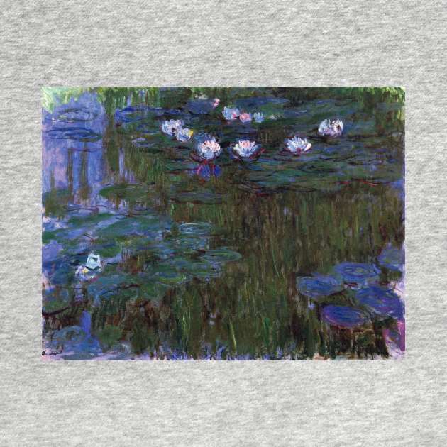 Waterlilies by Claude Monet by MasterpieceCafe